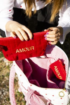 pack patrons de trousses et sac &agrave; langer